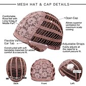 abordables Perruques Synthétiques Sans Bonnet-longue ondulée ombre brun à blonde perruques pour les femmes cheveux synthétiques résistant à la chaleur ombre perruque pour la fête quotidienne utilisation cosplay-24 pouces barbiecore perruques