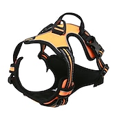 abordables Colliers, harnais et laisses pour chiens-sangle de poitrine pour chien de compagnie gilet type chien boucle anti-déflagrante corde de traction fournitures pour chiens sangle de poitrine
