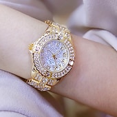 baratos Relógios Quartz-Irmã abelha Feminino Relógios de Quartzo Diamante Cronógrafo Moda Relógio de Pulso IMPERMEÁVEL Decoração Correia de Aço Inoxidável Assista