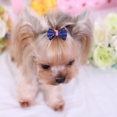 levne Oblečení a doplňky pro psy-Psi Kočky Mašličky Roztomilý cosplay Běžné / Denní Oblečení pro psy for Shih-tzu Maltézský psík Čivava Německý špic Miniaturní pudl
