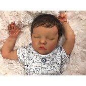 cheap Reborn Doll-Sleeping Reborn Baby Dolls Boy, 19 Inches Realistic Weighted  Baby Dolls Soft Vinly Body, Birthday Gift