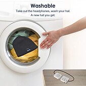 economico Cuffie on-ear e over-ear-Cuffie Bluetooth per Dormire Beanie Stereo Cappello Musicale con Bluetooth 5.0 Cappelli Wireless Aggiornati per Uomini Donne Beanie in Maglia Adatto per Sport all&#039;aperto Regalo