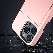Χαμηλού Κόστους iPhone Θήκες-Θήκη τηλεφώνου για Apple iPhone 15 Pro Max Plus iPhone 14 13 12 11 Pro Max X XR XS 8 7 Plus Πίσω Κάλυμμα Θήκη Πορτοφολιού Ανθεκτική Πλήρης Χρώματος PC