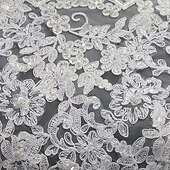 voordelige Bruiloftsomslagen-Sjaal &amp; Omslagdoek Omslagdoeken Damesomslag Bolero Sexy Bruids Halve mouw Kant Bruiloftsomslagen Met Knoop Voor Bruiloft Lente zomer