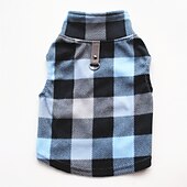 abordables Vêtements &amp; accessoires-Chien Gilet polaire Sweat-shirts Hiver Chaud Doux Mode Confortable Intérieur Vacances Vêtements pour chiens