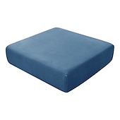 economico Rivestimento seduta e braccioli divano-1 pezzo di fodera per cuscino per divano in velluto elasticizzato, fodera per cuscino in peluche bordeaux per cuscino per sedia, protezione per mobili, cuscino per sedile, fodera per divano con fondo