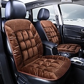 abordables Fundas de asiento para coche-1 pcs Protector de asiento de coche para Asientos delanteros Suave Cómodo Toque cómodo para