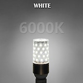 cheap LED Corn Lights-12W E14 E27 Led Candlestick Bulb AC85-265V Silver LED Corn Bulb Two-color Temperature Corn Lamp Equivalent to the Traditional 100 Watt 1400lm  Led Chandelier Bulb