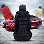 abordables Fundas de asiento para coche-1 pcs Protector de asiento de coche para Asientos delanteros Suave Cómodo Toque cómodo para