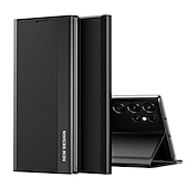 cheap Samsung Cases-Phone Case For Samsung Galaxy S24 S23 S22 S21 Ultra Plus A54 A34 A14 A72 A52 A42 Note 20 Ultra 10 Plus S25 Ultra Full Body Case with Stand Holder Flip Dustproof Solid Colored PC PU Leather
