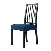 Seat Covers for Dining Room Chairs with Ties Burgundy Stretch Jacquard Chair Covers Removable Washable Kitchen Chair Seat Cushion Slipcovers Protector 39