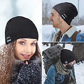 economico Cuffie on-ear e over-ear-Cuffie Bluetooth per Dormire Beanie Stereo Cappello Musicale con Bluetooth 5.0 Cappelli Wireless Aggiornati per Uomini Donne Beanie in Maglia Adatto per Sport all&#039;aperto Regalo