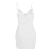 cheap Bodycon Club Dresses-Women&#039;s Mini Dress Sheath Dress Stylish Sexy Modern Outdoor Party Holiday Regular Fit Pure Color Sleeveless Spaghetti Strap Black White Red Blue Summer Spring