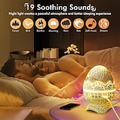 tanie Lampy projektora i projektory laserowe-projektor gwiazda projektor galaxy do sypialni pilot zdalnego sterowania&amp;amp; Głośnik bluetooth z białym szumem 14 kolorów led lampki nocne do kina domowego na świąteczny prezent!