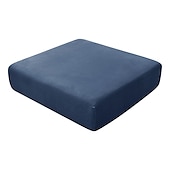 economico Rivestimento seduta e braccioli divano-1 pezzo di fodera per cuscino per divano in velluto elasticizzato, fodera per cuscino in peluche bordeaux per cuscino per sedia, protezione per mobili, cuscino per sedile, fodera per divano con fondo