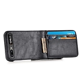 Χαμηλού Κόστους Samsung Θήκη-τηλέφωνο tok Για Samsung Galaxy Z Flip 6 Z Flip 5 Z Flip 4 Z Flip 3 Z Flip 2 Z Flip Πλήρης Θήκη Προστασία από τη σκόνη Ανθεκτική σε πτώσεις Μονόχρωμο PU δέρμα