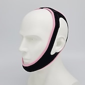 お買い得  ドリルアクセサリー-いびき防止ベルトあごレスト包帯正しい睡眠口呼吸は顔の美しさのベルトの形を維持します