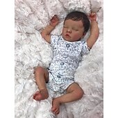 cheap Reborn Doll-Sleeping Reborn Baby Dolls Boy, 19 Inches Realistic Weighted  Baby Dolls Soft Vinly Body, Birthday Gift