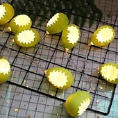 halpa Pääsiäisen valot-pääsiäismuna merkkijono valot led keiju valo 1,5 m 10 leds säröillä munaseppele valo akkukäyttöinen joulu perhejuhla loma koristelu