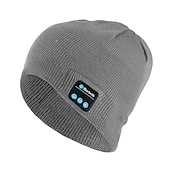 economico Cuffie on-ear e over-ear-Cuffie da Sonno Stereo Bluetooth Wireless Beanie Smart Auricolari Musicali Berretto con Casse Auricolari Cap Musica e Chiamate in Vivavoce Microfono Integrato