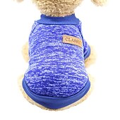 ieftine Îmbrăcăminte și accesorii pentru câini-Câini Hanorca Vestă de lână Iarnă Cald Απαλό Modă Comfortabil Îmbrăcăminte pentru câini