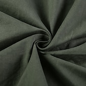 economico Camicie da lavoro da uomo-Per uomo Camicia Camicie da lavoro Camicia da lavoro Camicia con Bottoni Camicia cargo Nero Verde militare Cachi Beige Manica Lunga Semplice Tinta unita Colletto Quotidiano Abbigliamento 100% Cotone