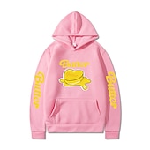 cheap Cartoon &amp; Movie Character Graphic-KPOP BTS Butter Hoodie Anime Cartoon Anime Harajuku Graphic Kawaii For Couple&#039;s Men&#039;s Women&#039;s Adults&#039; Back To School Hot Stamping