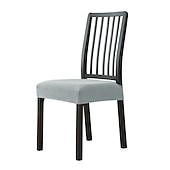 Seat Covers for Dining Room Chairs with Ties Burgundy Stretch Jacquard Chair Covers Removable Washable Kitchen Chair Seat Cushion Slipcovers Protector 41