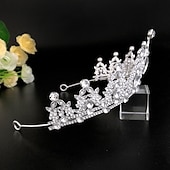 preiswerte Kinderkopfbedeckungen-Kinder Mädchen Aktiv / Süß Party / Innen Einfarbig Haarzubehör Silber / Gold Kindergröße