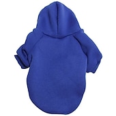 billiga Hoodies-Hund Katt Huvtröjor Elegant söt stil Förtjusande Andningsfunktion Mjuk Vardag Ledigt / vardag Hundkläder for Bulldogg Bichon Frisé Pommeran Small Medium