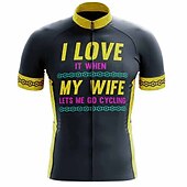 billiga Tröjor för män-Herr Cykeltröja Kortärmad Cykel Tröja Överdelar med 3 bakfickor Bergscykling Vägcykling Andningsfunktion Snabb tork Fuktabsorberande Mjuk Vit Polyester sporter Kläder