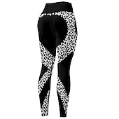 Χαμηλού Κόστους Γιόγκα κολάν &amp; καλσόν-Γυναικεία Παντελόνι για γιόγκα Αντίστροφη καρότσα Έλεγχος κοιλιάς Ψηλή Μέση Γυμναστήριο προπόνηση Τρέξιμο Καταλληλότητα Κολάν με κοψίματα Λεοπάρ Γεωμετρία Μπλε Παγονί Μαύρο Κίτρινο Φθινόπωρο Χειμώνας