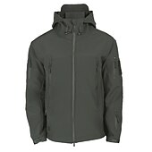 abordables Chaquetas y abrigos de hombre-operaciones especiales de los hombres chaqueta táctica militar de caparazón suave abrigo de caza con capucha abrigo de lana con capucha al aire libre térmico cálido impermeable a prueba de viento forrado con vellón ligero gabardina de invierno superior pe