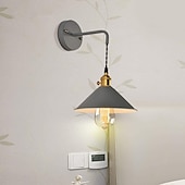cheap LED Wall Lights-Lightinthebox Wall Lamps Wall Sconces Metal Wall Light Nordic Style 110-120V 220-240V 60 W / CE Certified / E26 / E27