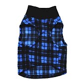 abordables Vêtements &amp; accessoires-Chien Gilet polaire Sweat-shirts Hiver Chaud Doux Mode Confortable Intérieur Vacances Vêtements pour chiens