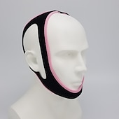 お買い得  ドリルアクセサリー-いびき防止ベルトあごレスト包帯正しい睡眠口呼吸は顔の美しさのベルトの形を維持します