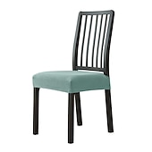 tanie Pokrowiec na krzesło do jadalni-pokrowce na krzesła do jadalni z wiązaniami bordowe elastyczne pokrowce na krzesła żakardowe zdejmowane nadające się do prania pokrowce na siedziska krzeseł kuchennych