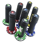 Χαμηλού Κόστους Αξεσουάρ Μοτοσυκλέτας &amp; ATV-22 χιλιοστά universal τιμόνι ελαστική γέλη χειρολαβές χερούλια φρένων χερούλια λαβή λαβή λαβή λαβή λαβή λαβές για honda yamaha βούρτσα χώμα τσέπη ποδήλατο μοτοκρός