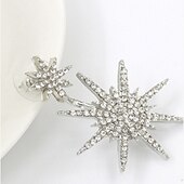 abordables Boucles d&#039;oreilles-1pc femme boucles d&#039;oreilles chic &amp; moderne fête étoile boucle d&#039;oreille / mariage / or / argent / automne / hiver