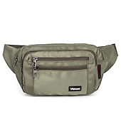 levne Pánské tašky-pánská crossbody kabelka fanny pack náprsní taška na opasek taška oxford látková venkovní denní zip obyčejná černá armáda zelená červená
