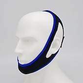 お買い得  ドリルアクセサリー-いびき防止ベルトあごレスト包帯正しい睡眠口呼吸は顔の美しさのベルトの形を維持します