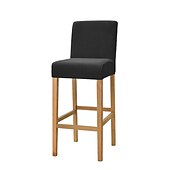 cheap Dining Chair Cover-Stretch Velvet Bar Stool Cover Burgundy Counter Height Pub Chair Slipcover for Dining Room Cafe Non Slip with Elastic BottomThick Soft Style
