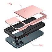 Χαμηλού Κόστους iPhone Θήκες-Θήκη τηλεφώνου για Apple iPhone 15 Pro Max Plus iPhone 14 13 12 11 Pro Max X XR XS 8 7 Plus Πίσω Κάλυμμα Θήκη Πορτοφολιού Ανθεκτική Πλήρης Χρώματος PC