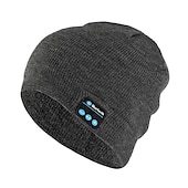 economico Cuffie on-ear e over-ear-Cuffie da Sonno Stereo Bluetooth Wireless Beanie Smart Auricolari Musicali Berretto con Casse Auricolari Cap Musica e Chiamate in Vivavoce Microfono Integrato