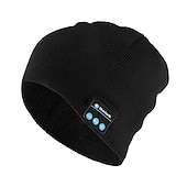 economico Cuffie on-ear e over-ear-Cuffie da Sonno Stereo Bluetooth Wireless Beanie Smart Auricolari Musicali Berretto con Casse Auricolari Cap Musica e Chiamate in Vivavoce Microfono Integrato