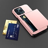 Χαμηλού Κόστους iPhone Θήκες-Θήκη τηλεφώνου για Apple iPhone 15 Pro Max Plus iPhone 14 13 12 11 Pro Max X XR XS 8 7 Plus Πίσω Κάλυμμα Θήκη Πορτοφολιού Ανθεκτική Πλήρης Χρώματος PC