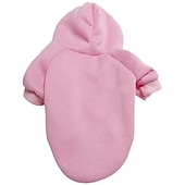 billiga Hoodies-Hund Katt Huvtröjor Elegant söt stil Förtjusande Andningsfunktion Mjuk Vardag Ledigt / vardag Hundkläder for Bulldogg Bichon Frisé Pommeran Small Medium