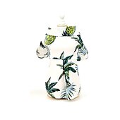 cheap Cooling Vest &amp; Shirt-Dog Hawaiian Shirt 2 Pieces Puppy Clothes for Small Medium Large Dogs Boy Breathable Coconut Tree Dog T-Shirt Pet Apparel Cat Outfit for Chihuahua Yorkie Costume Clothing (Small, 1)