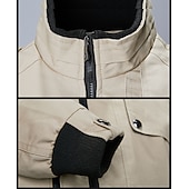 economico Capispalla active da uomo-Per uomo Giubbotto bomber Giacca tattica militare Esterno Antivento Ventilazione Traspirante Multi-tasca Primavera Autunno Giacca Bambini Caccia Militare Addestramento Nero Rosso Blu