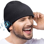 economico Cuffie on-ear e over-ear-Cuffie Bluetooth per Dormire Beanie Stereo Cappello Musicale con Bluetooth 5.0 Cappelli Wireless Aggiornati per Uomini Donne Beanie in Maglia Adatto per Sport all&#039;aperto Regalo